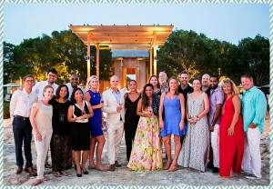 Amanyara wedding group by Scott Clark Photo