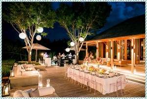 Amanyara villa dinner by Scott Clark Photo