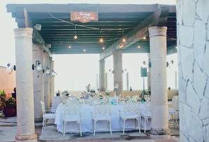 rooftop wedding venue at Hacienda Encantada all inclusive resort in Los Cabos, Mexico