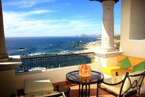 view from suite at Hacienda Encantada resort in Cabo