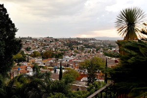 view of San Miguel de Allende on a Mexico honeymoon