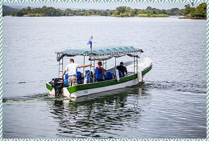 boat tour of Lake Nicaragua