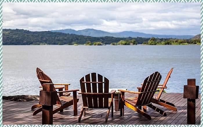view of lake Nicaragua at Jicaro romantic eco resort