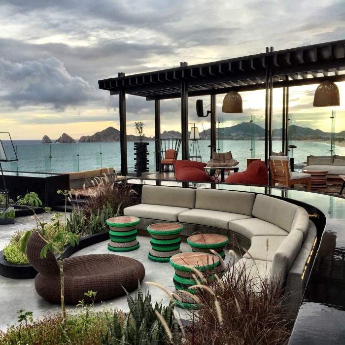 Rooftop bar at The Cape