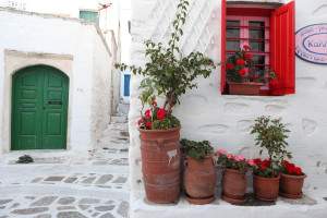 Chora on a Greece honeymoon