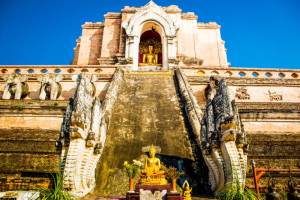 Temple on a Thailand honeymoon